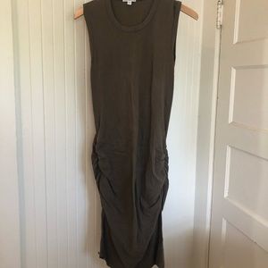 James Perse Neutral(olive - brown) dress